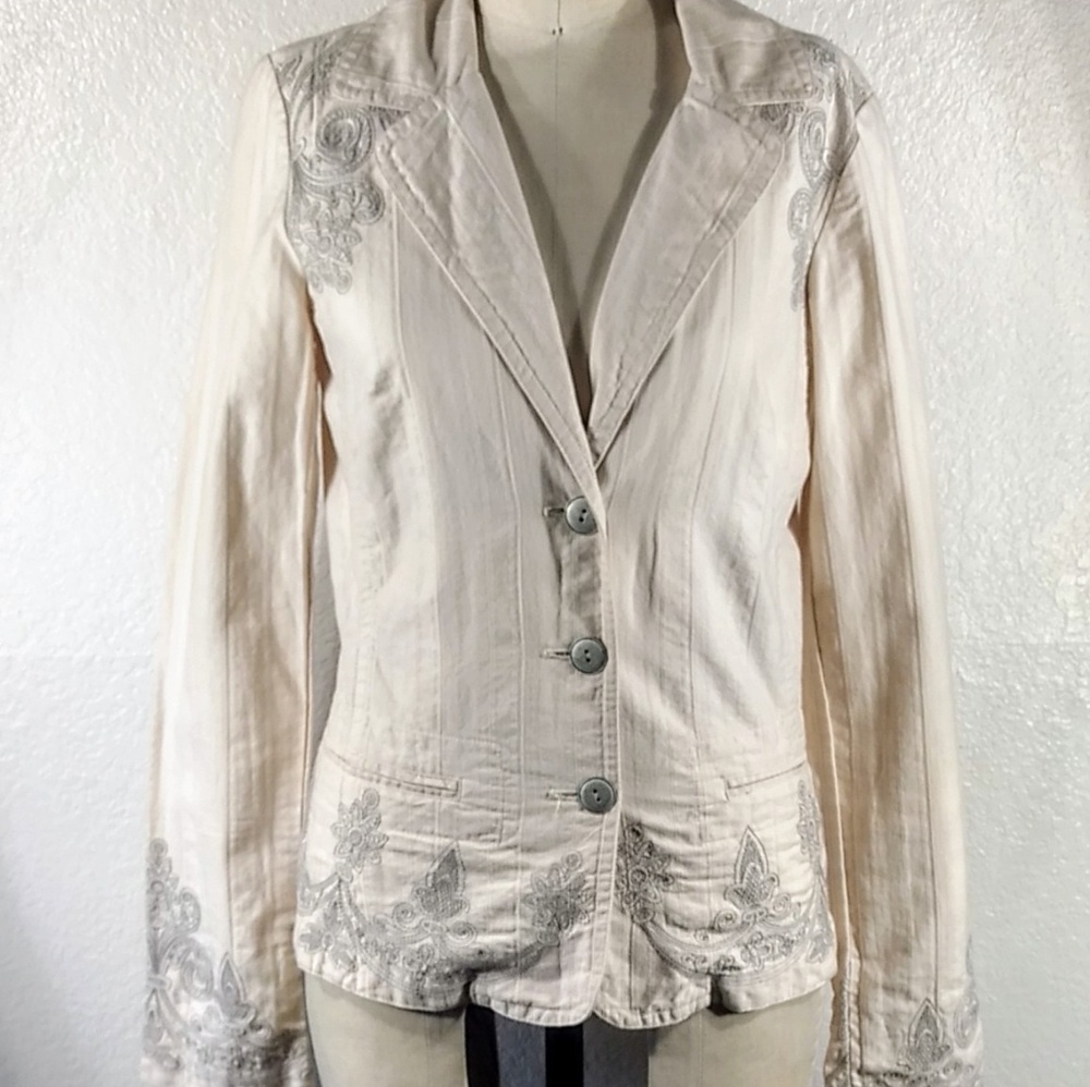 Johnny Was Seville Embroidered Jacket S NWT